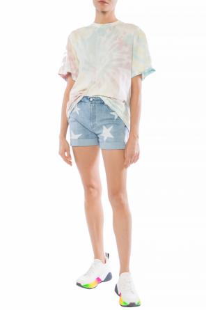 Star motif denim shorts, zdjęcie 2 Star motif denim shorts od Stella McCartney